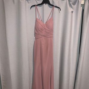 Azazie Bridesmaid Dress in Dusty Rose "Carolina"